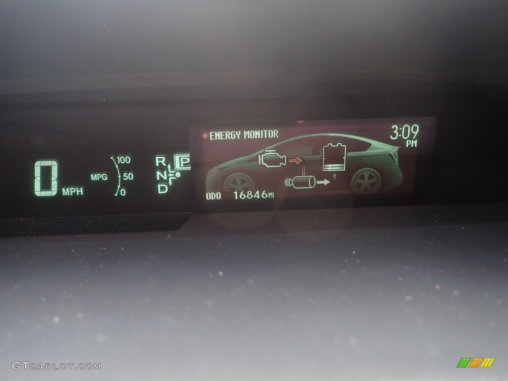 2014 Prius Four Hybrid - Winter Gray Metallic / Misty Gray photo #45
