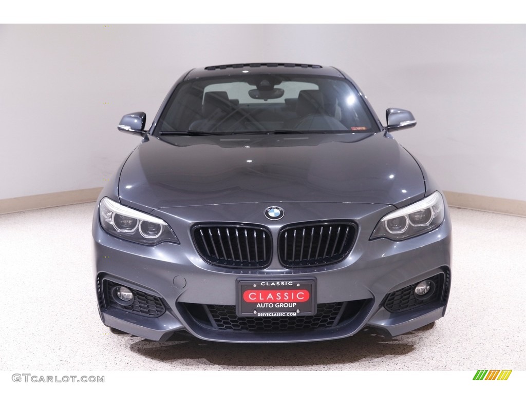 2018 2 Series 230i xDrive Coupe - Mineral Grey Metallic / Black photo #2