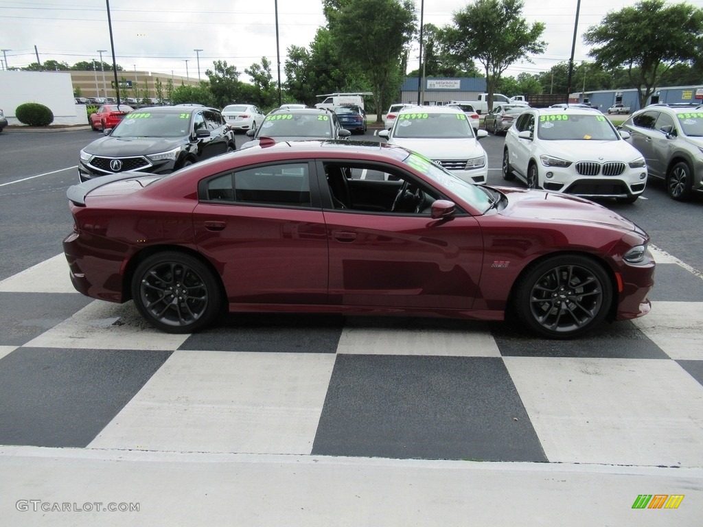 2020 Charger Scat Pack - Octane Red / Black photo #3