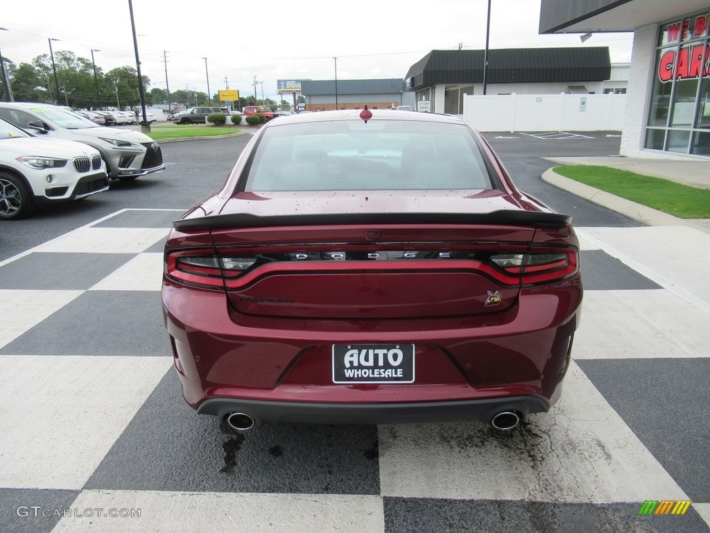 2020 Charger Scat Pack - Octane Red / Black photo #4
