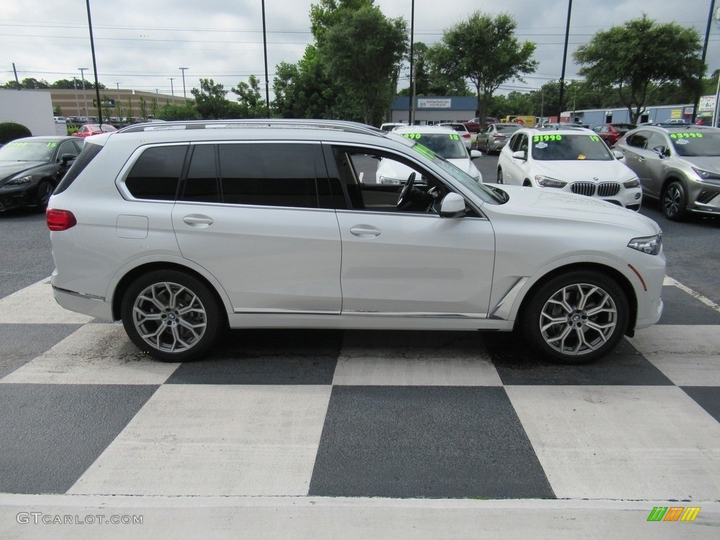 Mineral White Metallic 2021 BMW X7 xDrive40i Exterior Photo #142502239