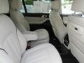 2021 BMW X7 Ivory White Interior Rear Seat Photo