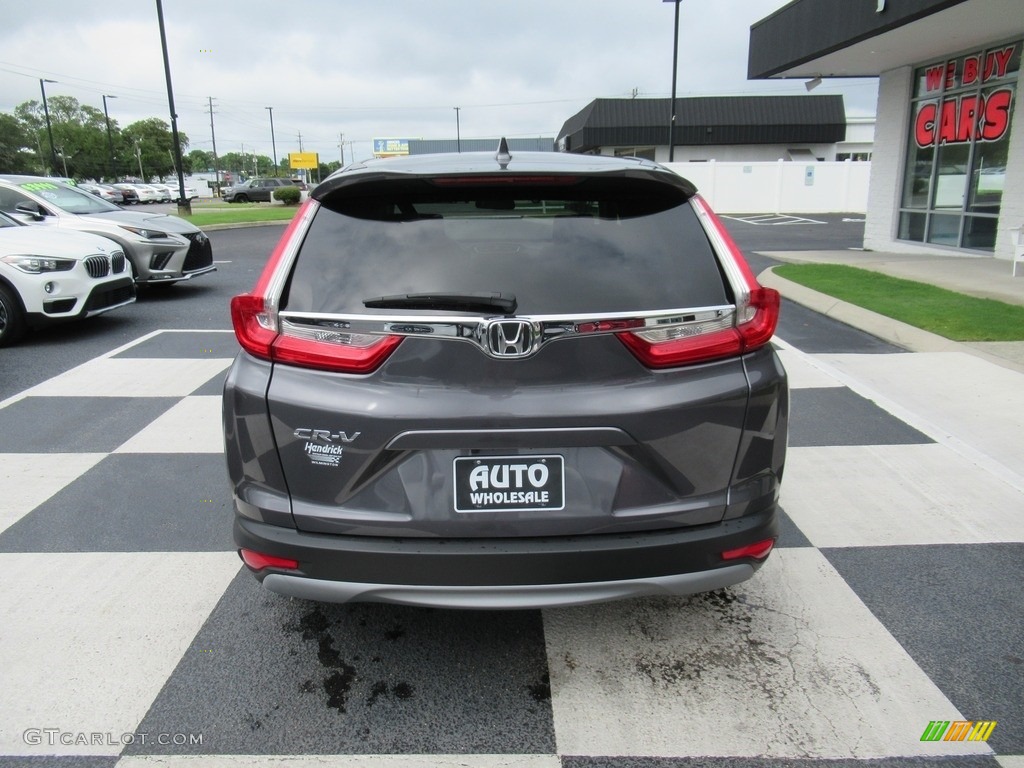 2018 CR-V EX - Modern Steel Metallic / Gray photo #4