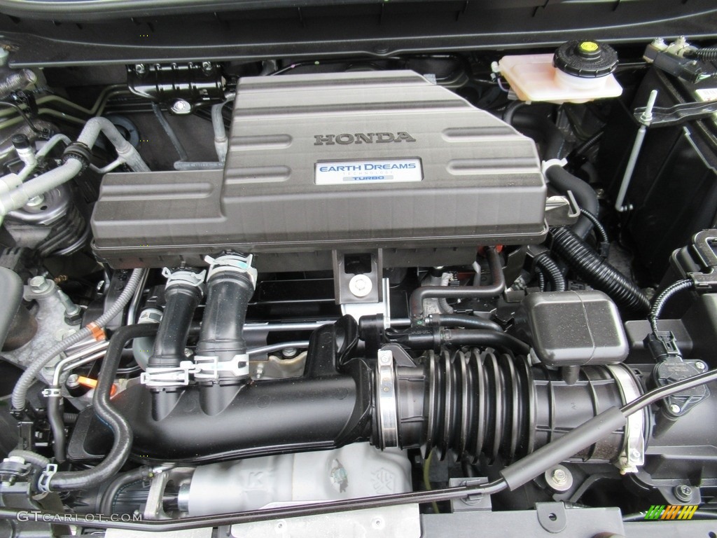2018 CR-V EX - Modern Steel Metallic / Gray photo #6