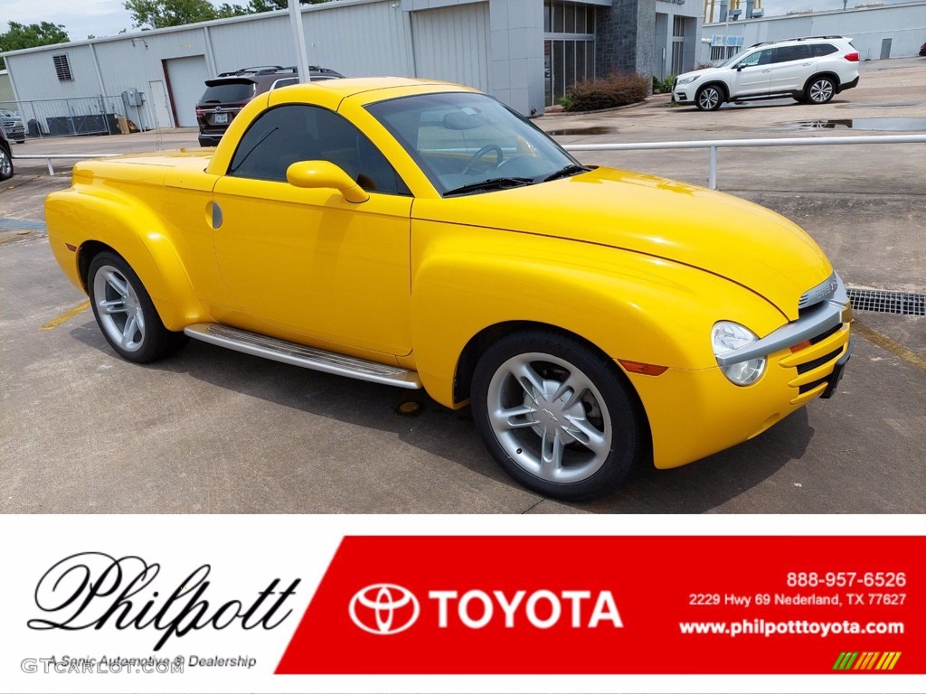 2004 SSR LS - Slingshot Yellow / Ebony photo #1