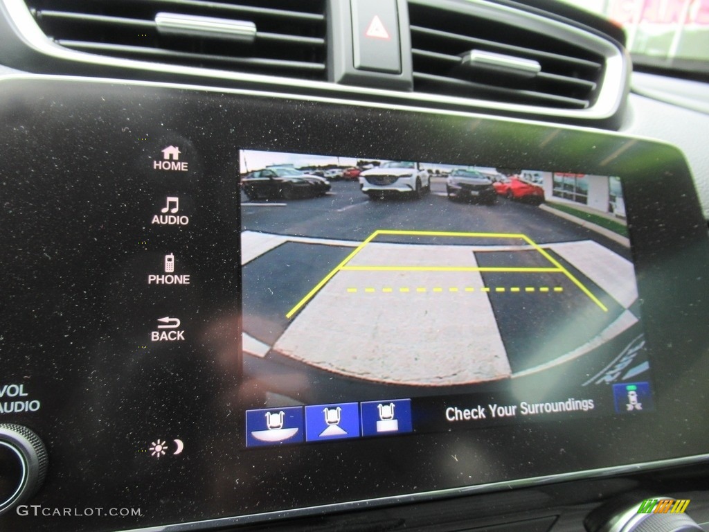 2018 CR-V EX - Modern Steel Metallic / Gray photo #18