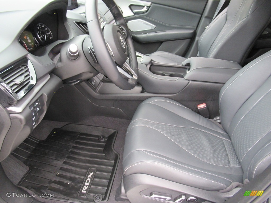 Ebony Interior 2021 Acura RDX Technology AWD Photo #142502590