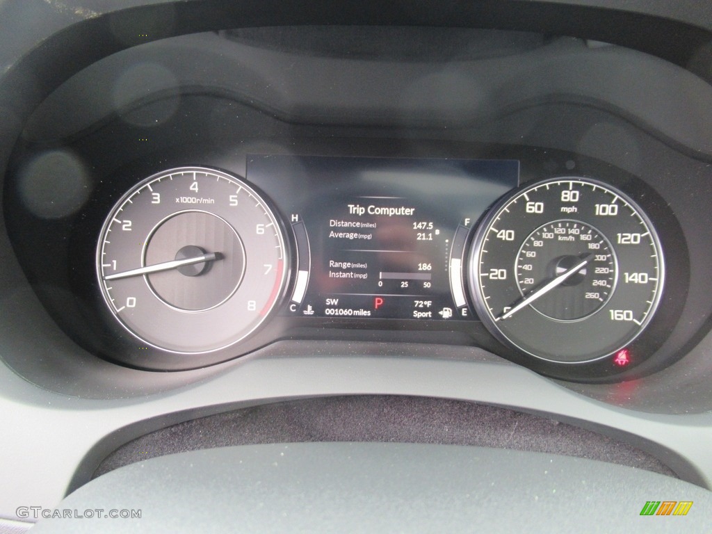 2021 Acura RDX Technology AWD Gauges Photo #142502608