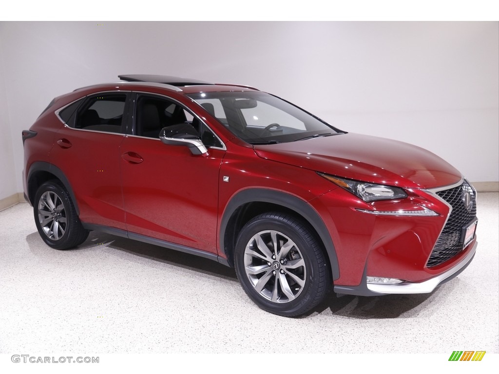 Matador Red Mica 2015 Lexus NX 200t F Sport Exterior Photo #142502863