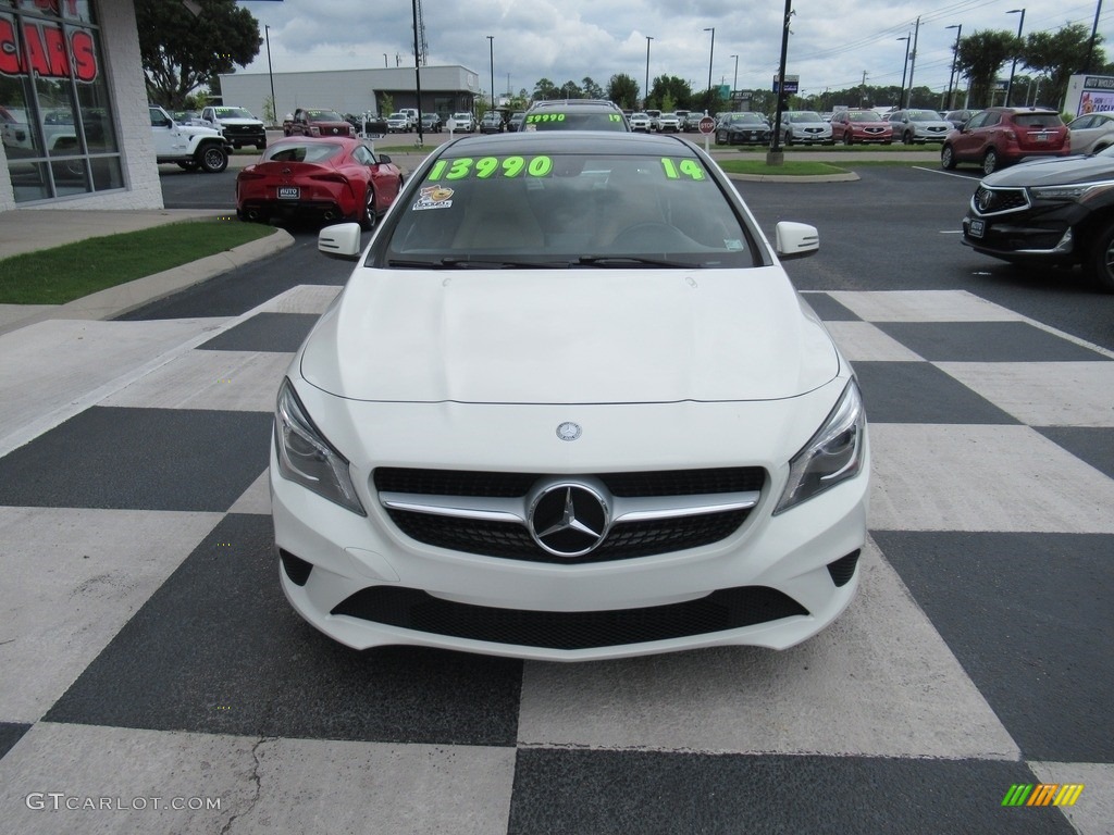 2014 CLA 250 - Cirrus White / Beige photo #2