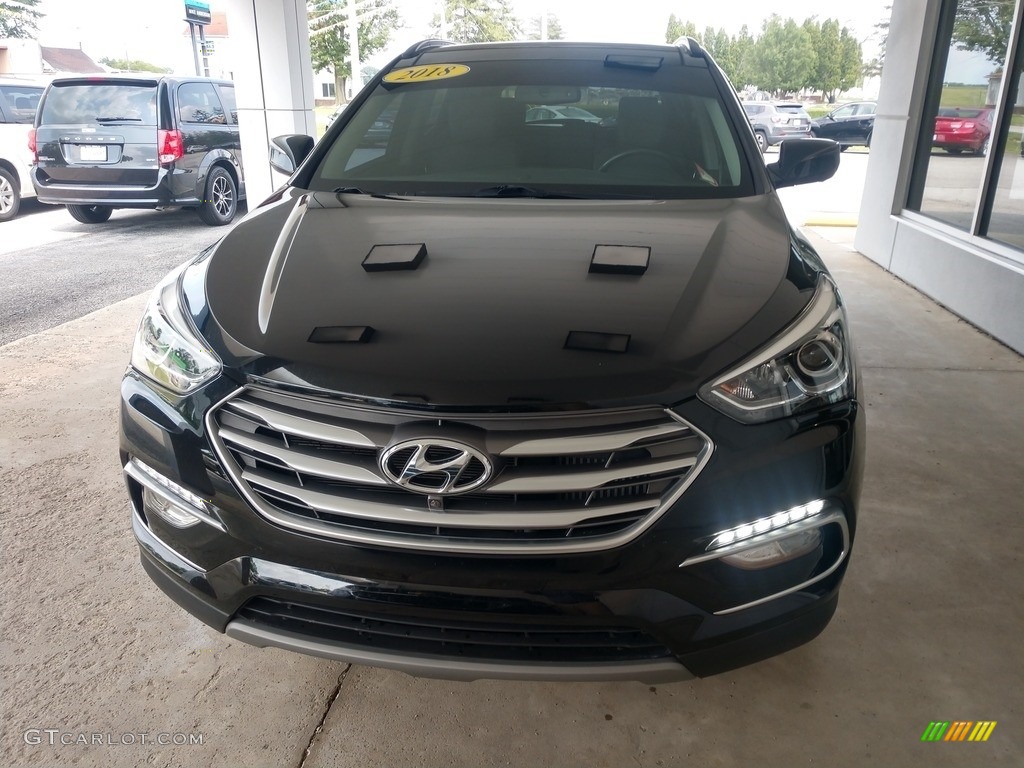 2018 Santa Fe Sport 2.0T Ultimate AWD - Black / Gray photo #10