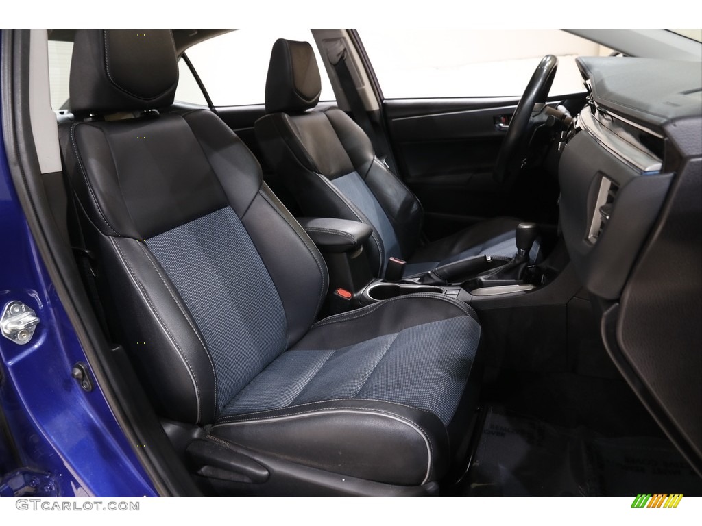 2016 Corolla S Plus - Blue Crush Metallic / Black photo #13
