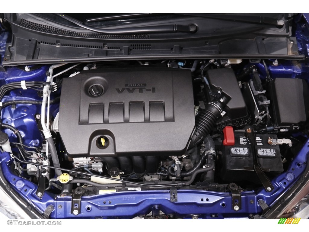 2016 Corolla S Plus - Blue Crush Metallic / Black photo #17
