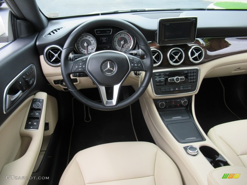 2014 CLA 250 - Cirrus White / Beige photo #16