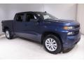 Northsky Blue Metallic 2020 Chevrolet Silverado 1500 Custom Crew Cab 4x4