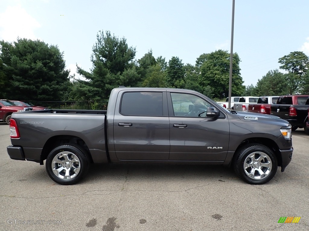 Granite Crystal Metallic 2021 Ram 1500 Big Horn Crew Cab 4x4 Exterior Photo #142503921