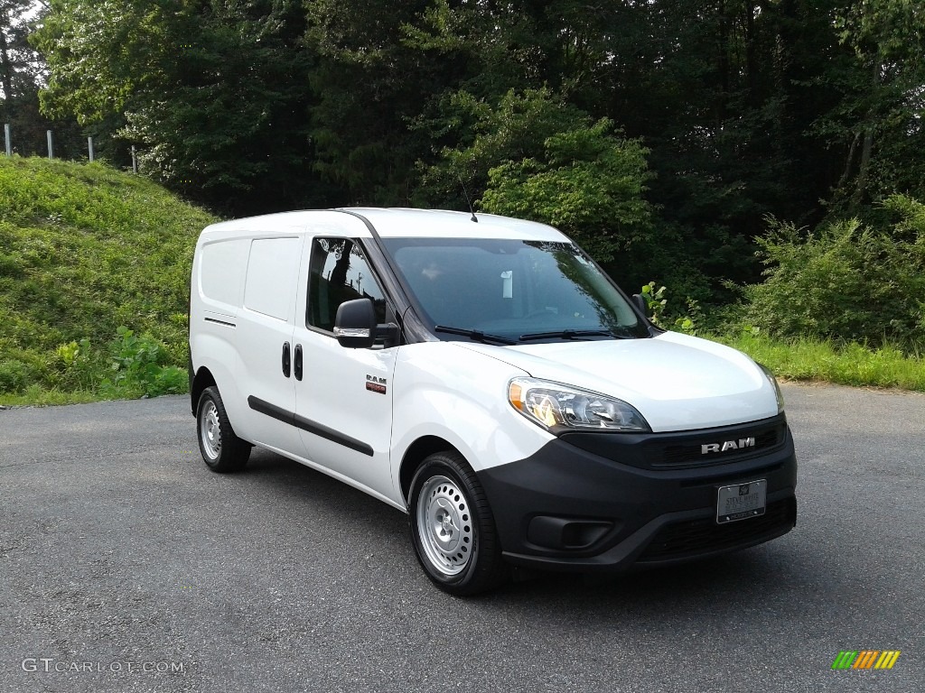 Bright White 2021 Ram ProMaster City Tradesman Cargo Van Exterior Photo #142504356