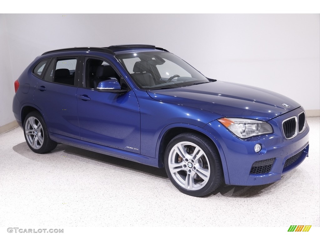 2015 X1 xDrive35i - Le Mans Blue Metallic / Black photo #1