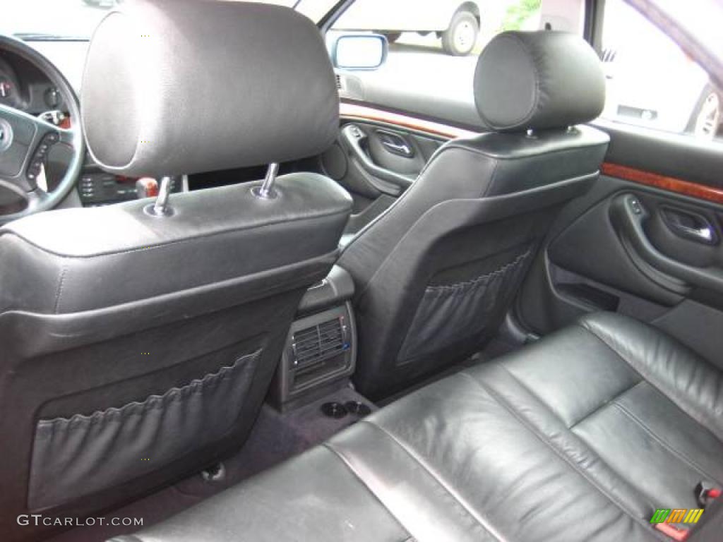 2001 5 Series 530i Sedan - Slate Green Metallic / Black photo #13