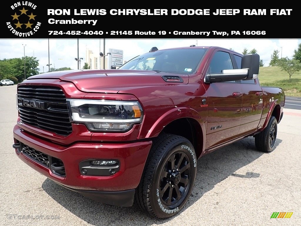 2021 Delmonico Red Pearl Ram 2500 Laramie Crew Cab 4x4 142502721 Photo