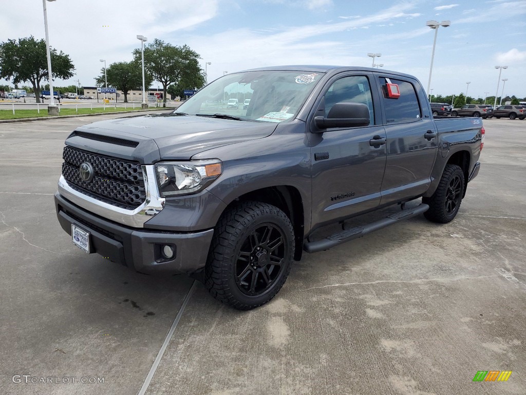 2020 Tundra SR5 CrewMax 4x4 - Cement / Black photo #3