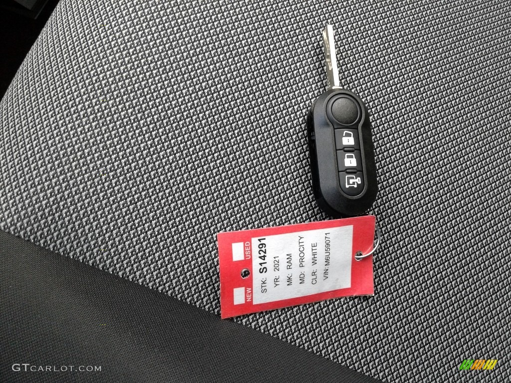 2021 Ram ProMaster City Tradesman Cargo Van Keys Photo #142504920