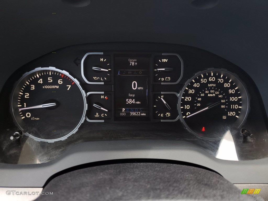 2020 Tundra SR5 CrewMax 4x4 - Cement / Black photo #16