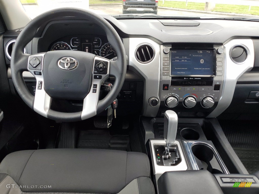2020 Tundra SR5 CrewMax 4x4 - Cement / Black photo #23
