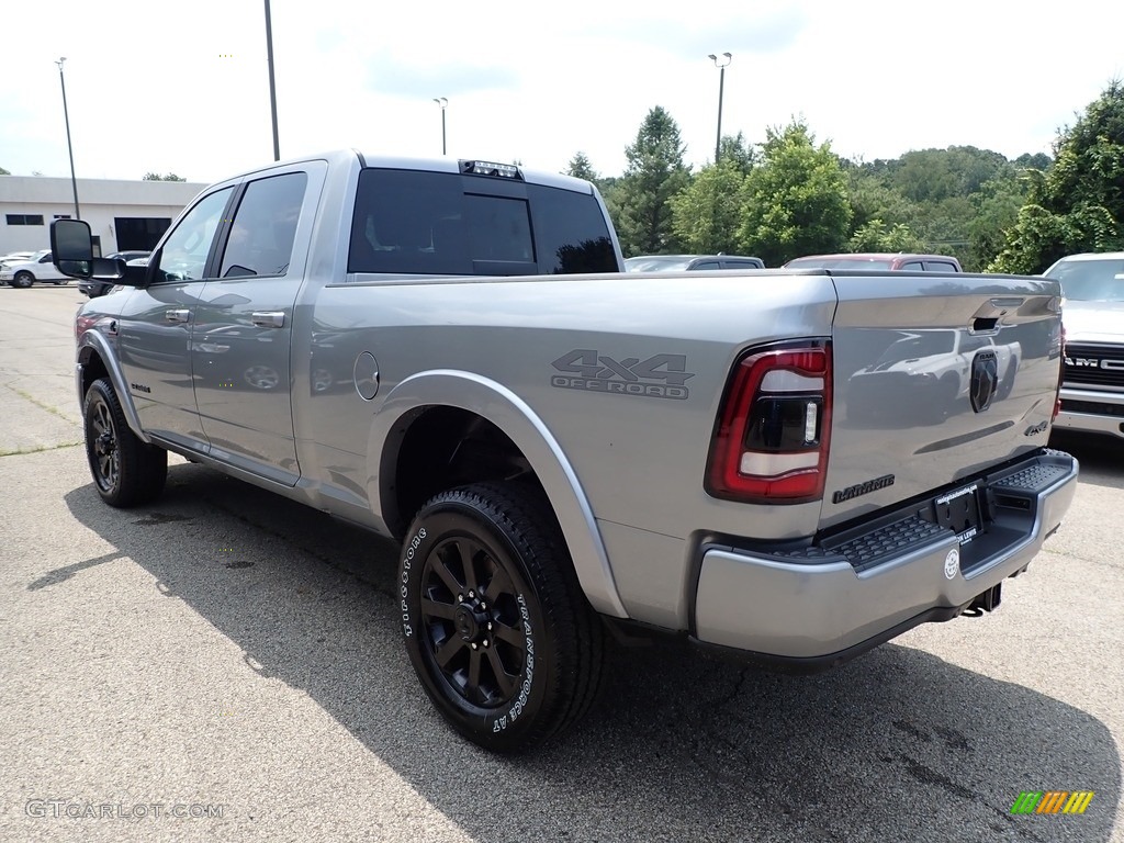 2021 2500 Laramie Crew Cab 4x4 - Billet Silver Metallic / Black photo #7