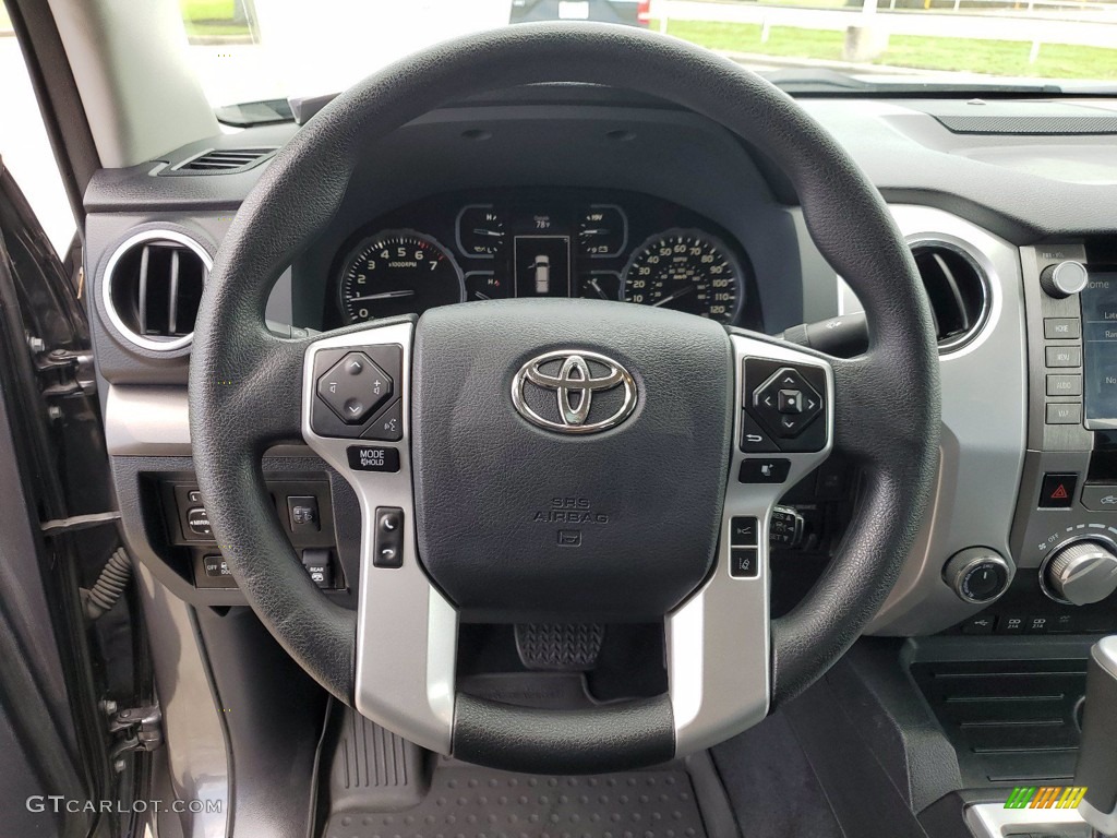 2020 Tundra SR5 CrewMax 4x4 - Cement / Black photo #27