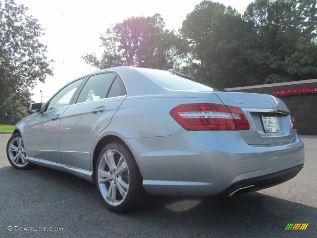 2013 E 350 Sedan - Diamond Silver Metallic / Ash/Dark Grey photo #8