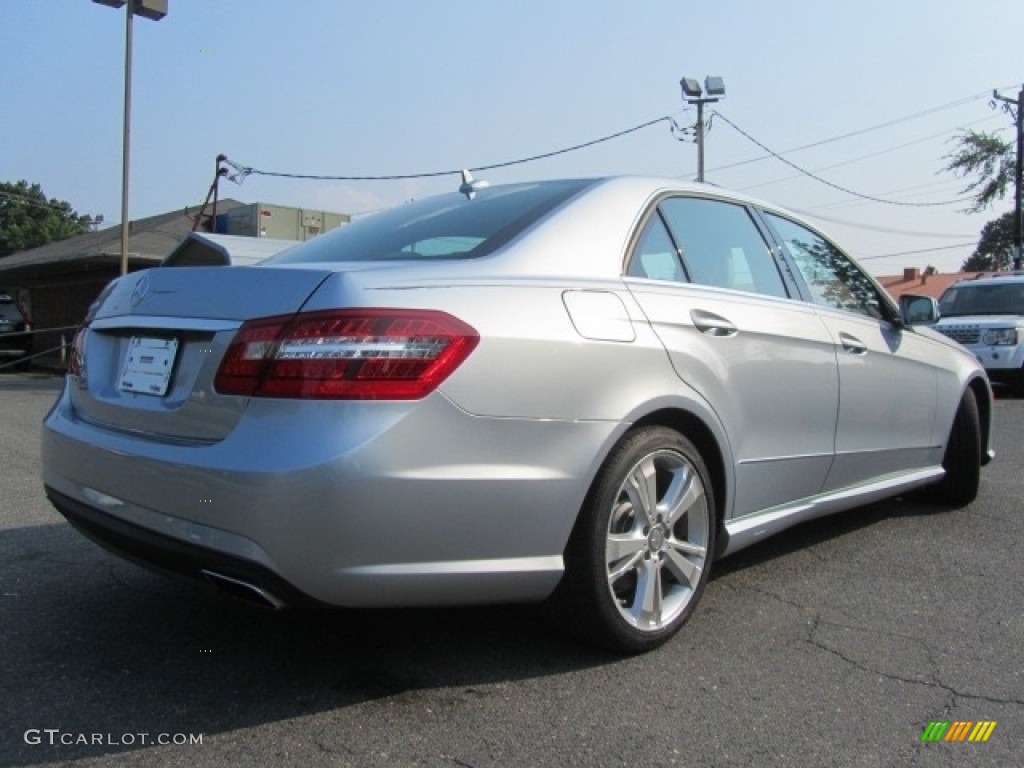 2013 E 350 Sedan - Diamond Silver Metallic / Ash/Dark Grey photo #10