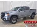 Satin Steel Metallic 2021 GMC Canyon AT4 Crew Cab 4WD