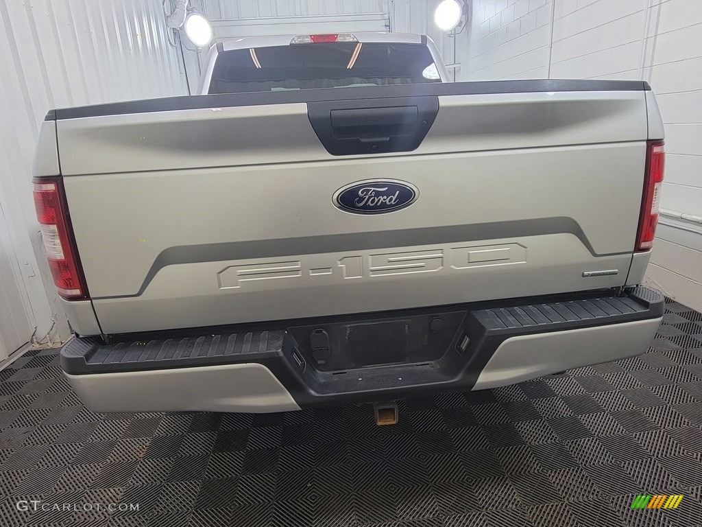 2018 F150 XL SuperCrew 4x4 - Ingot Silver / Earth Gray photo #6