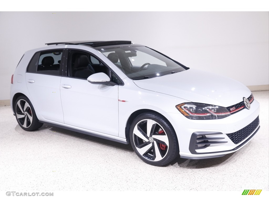 2019 Golf GTI SE - White Silver Metallic / Titan Black photo #1