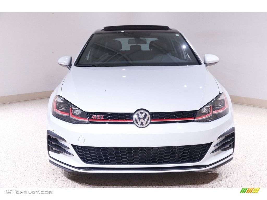 2019 Golf GTI SE - White Silver Metallic / Titan Black photo #2