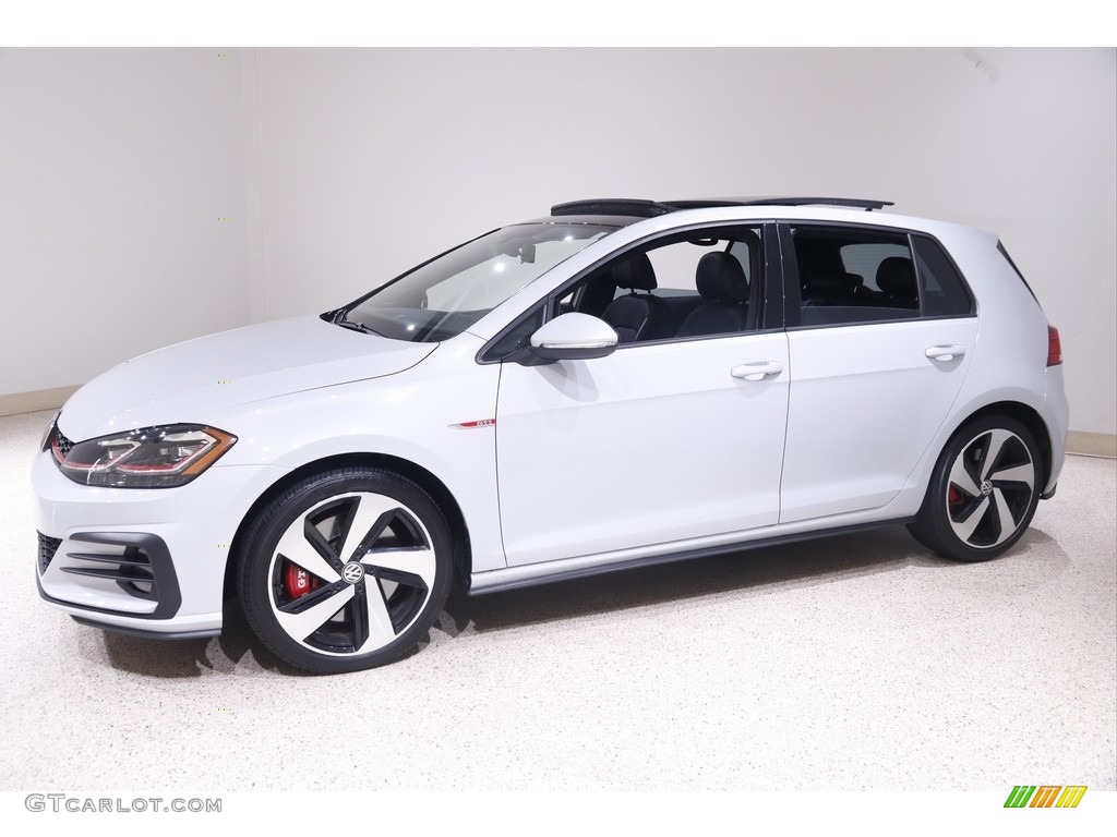 2019 Golf GTI SE - White Silver Metallic / Titan Black photo #3