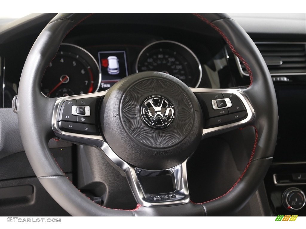2019 Golf GTI SE - White Silver Metallic / Titan Black photo #7