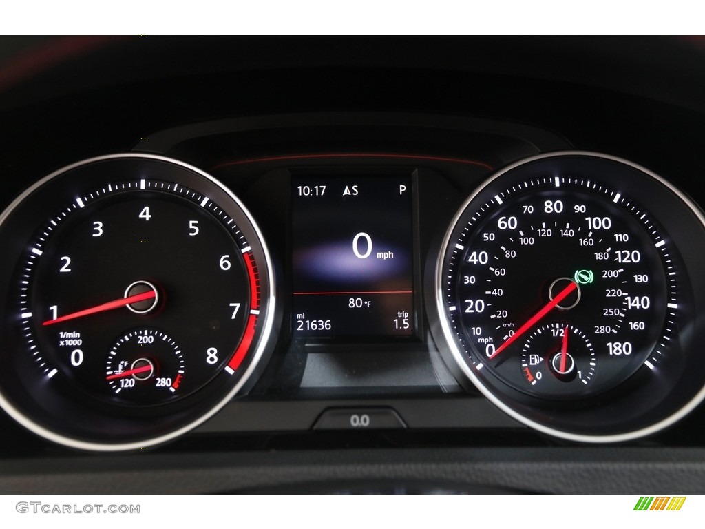 2019 Golf GTI SE - White Silver Metallic / Titan Black photo #8