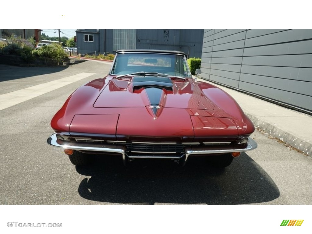 Marlboro Maroon 1967 Chevrolet Corvette Convertible Exterior Photo #142506990