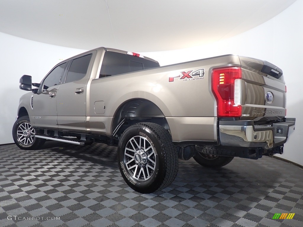 2019 F250 Super Duty Lariat Crew Cab 4x4 - Stone Gray / Dark Marsala photo #12