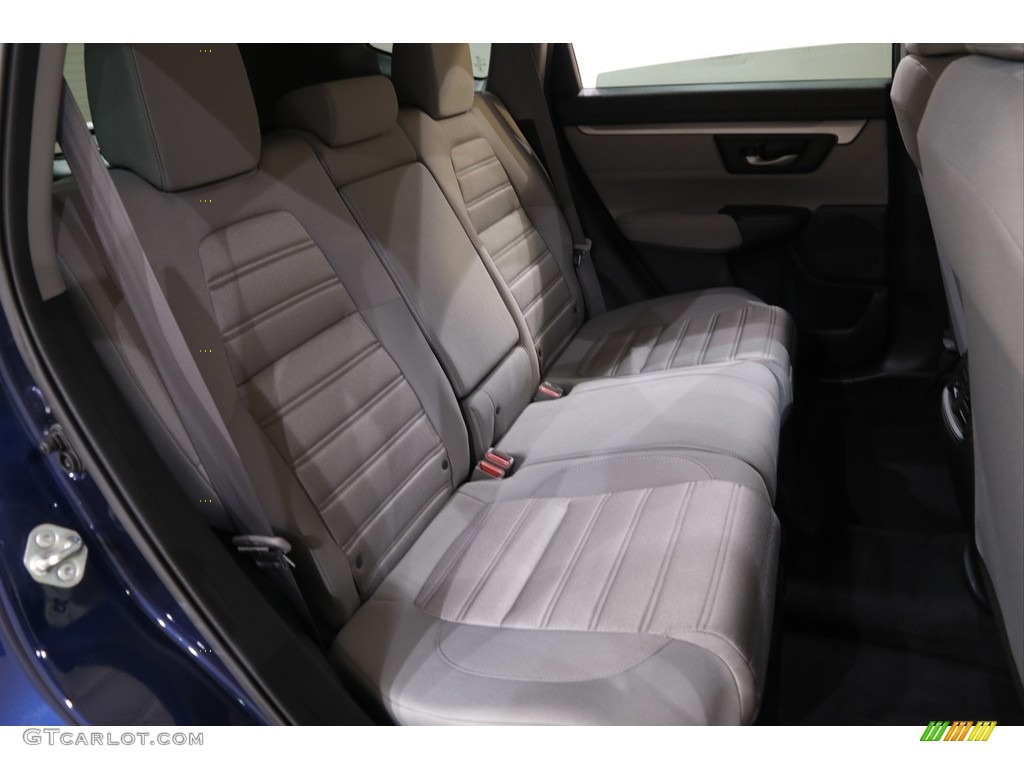 2018 CR-V LX AWD - Obsidian Blue Pearl / Gray photo #15