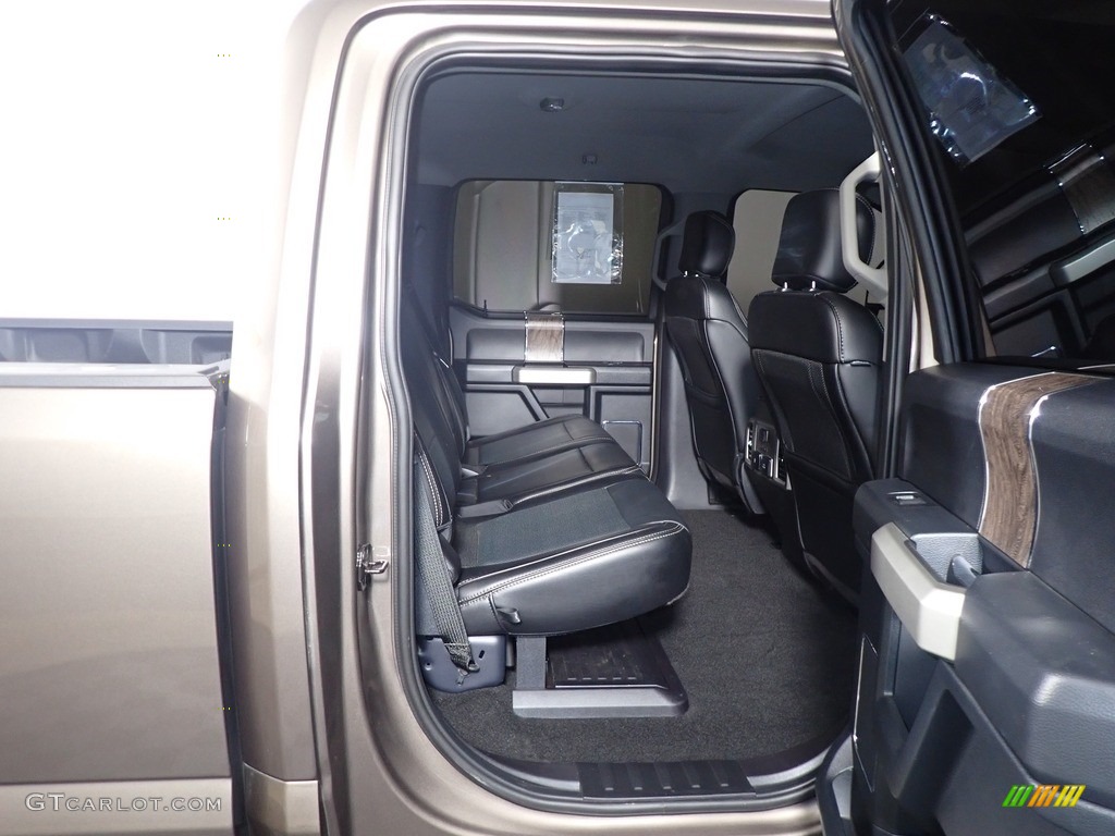 2019 F250 Super Duty Lariat Crew Cab 4x4 - Stone Gray / Dark Marsala photo #40