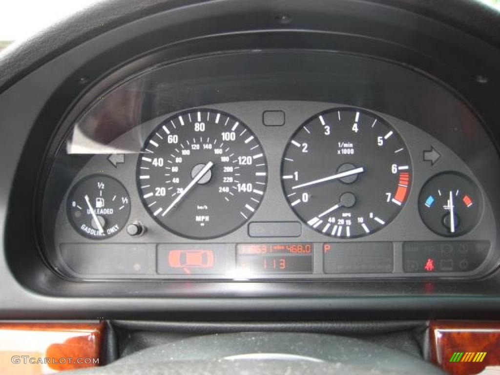 2001 5 Series 530i Sedan - Slate Green Metallic / Black photo #21