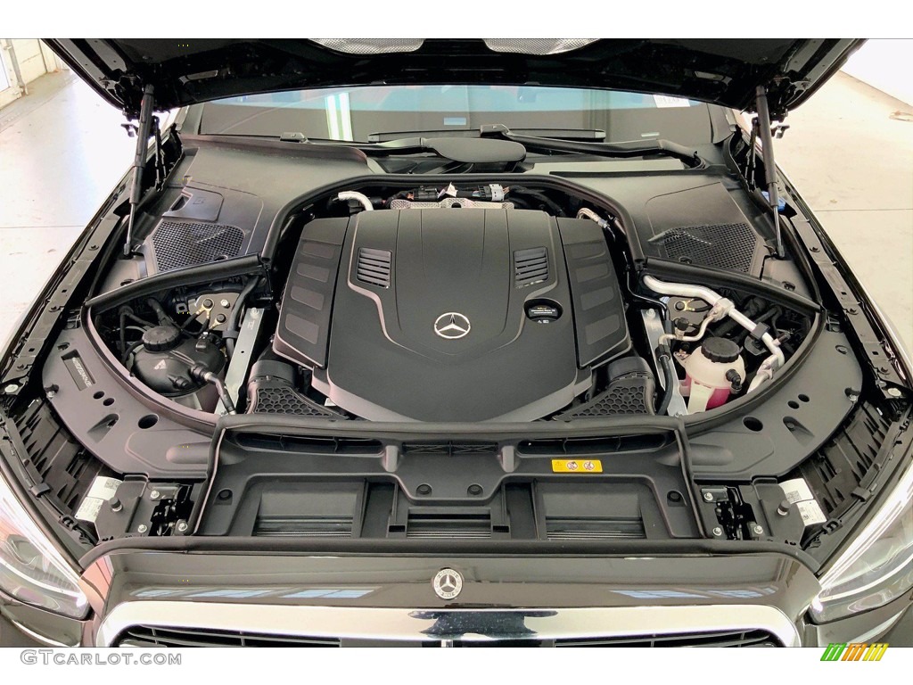 2021 Mercedes-Benz S 580 4Matic Sedan 4.0 Liter DI biturbo DOHC 32-Valve VVT V8 Engine Photo #142508523