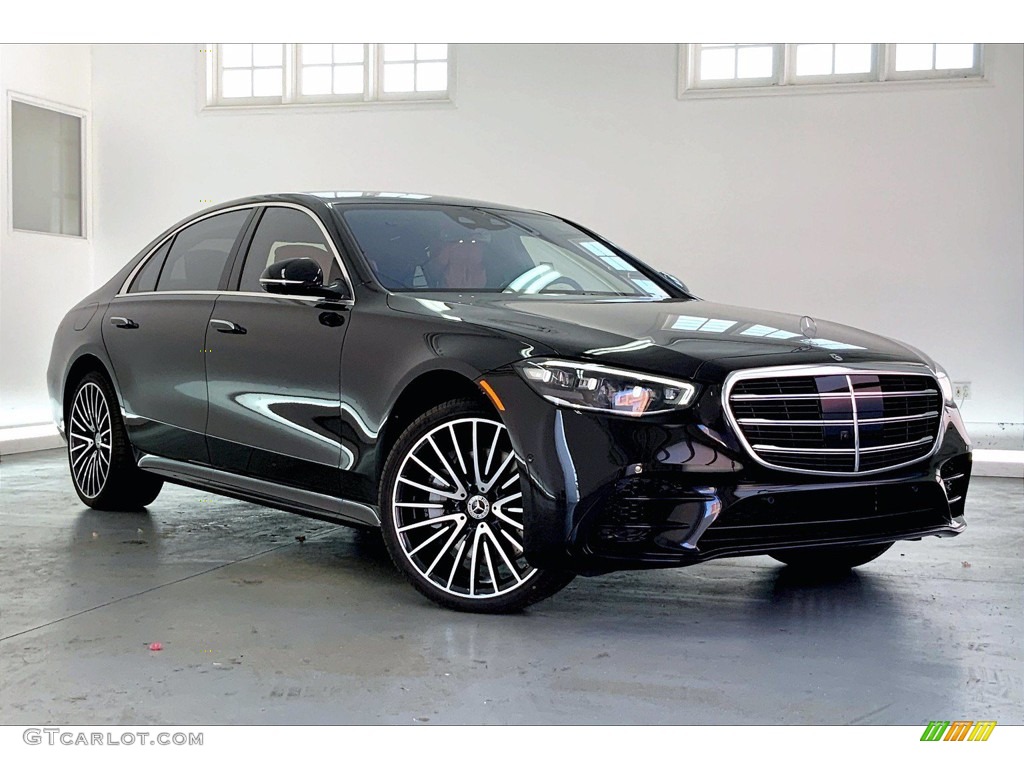 Onyx Black 2021 Mercedes-Benz S 580 4Matic Sedan Exterior Photo #142508589