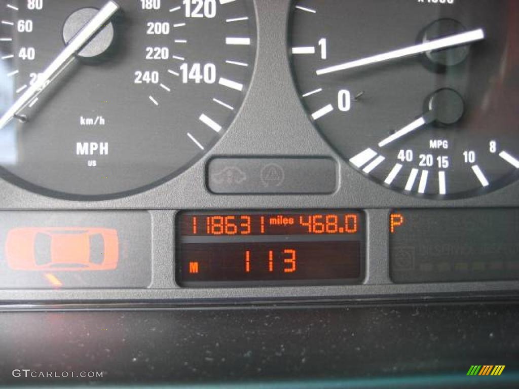 2001 5 Series 530i Sedan - Slate Green Metallic / Black photo #22