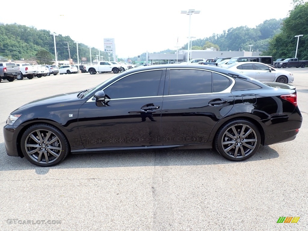 Obsidian 2015 Lexus GS 350 F Sport Sedan Exterior Photo #142508841