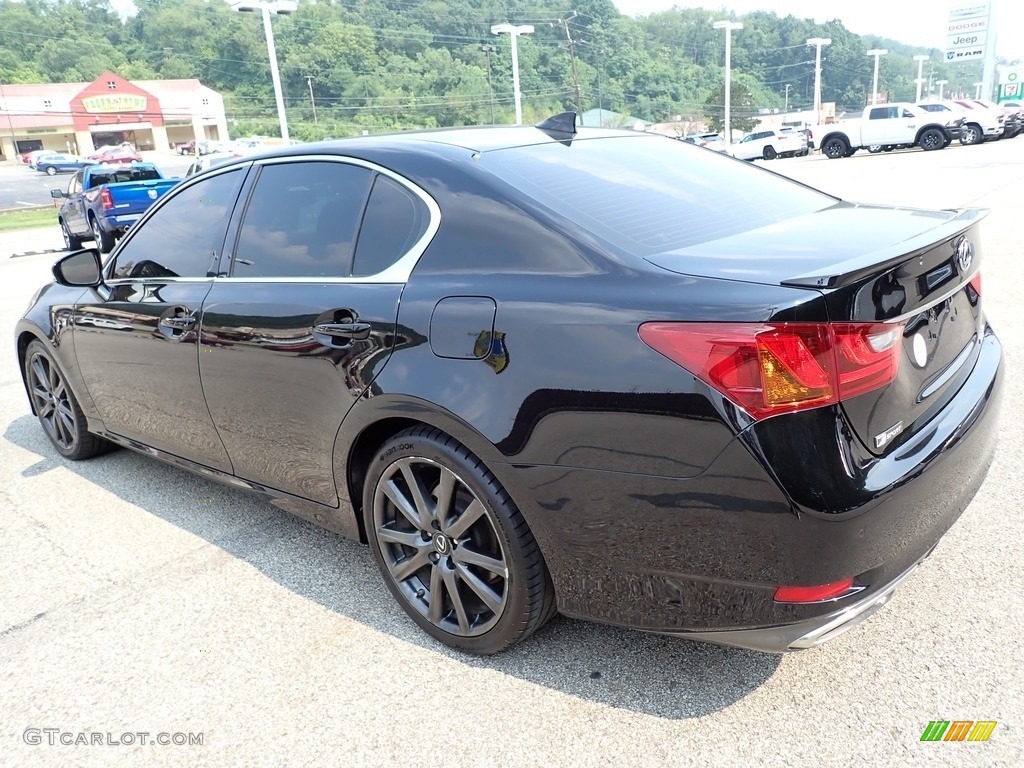 2015 GS 350 F Sport Sedan - Obsidian / Black photo #3