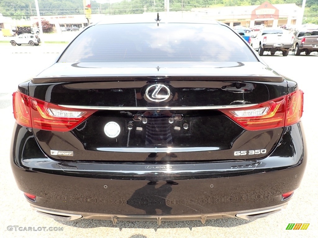 2015 GS 350 F Sport Sedan - Obsidian / Black photo #4
